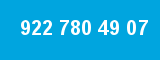 922 780 49 07 922 780 49 07